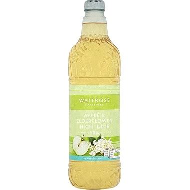 Waitrose Apple Elderflower No Added Sugar High Juice Compare Prices