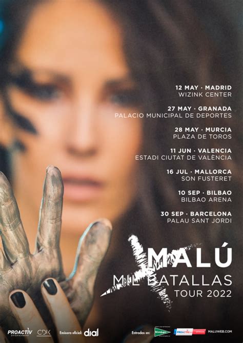 Malú Anuncia Próxima Gira Para 2022