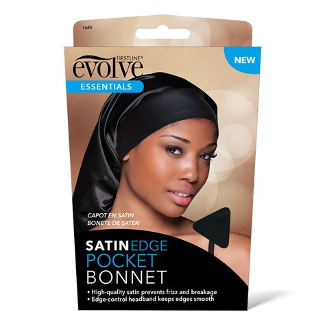 Evolve Satin Edge Pocket Bonnet Hair Wraps And Bonnets Sally Beauty