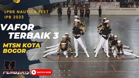 VARIASI TERBAIK 3 LPBB NAUTICA FEST IPB 2023 MTSN KOTA BOGOR YouTube