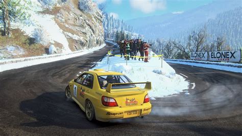 Vr Subaru Impreza Wrx Sti Rally Monte Carlo Approche Du Col De