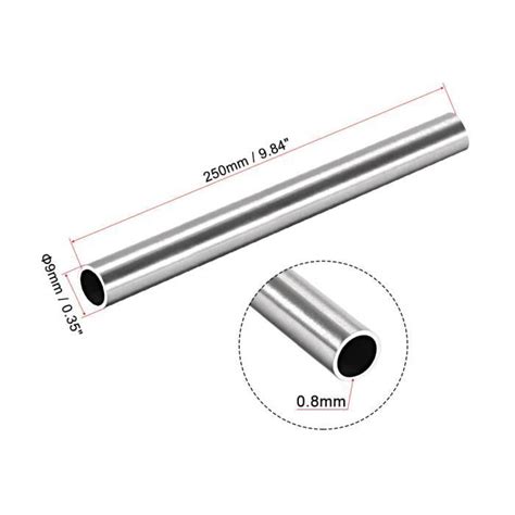 Tuyau Tube Acier Inoxydable Sourcing Map Mm Dia Ext Rieur Mm