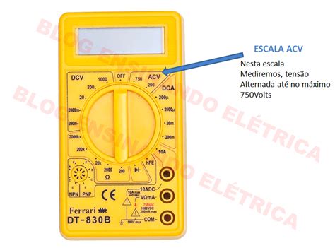 Como Utilizar Um Mult Metro Ensinando El Trica Dicas E Ensinamentos