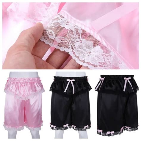 SISSY SEXY LINGERIE homme frilly fleuromer femme de ménage french cross culottes culotte EUR