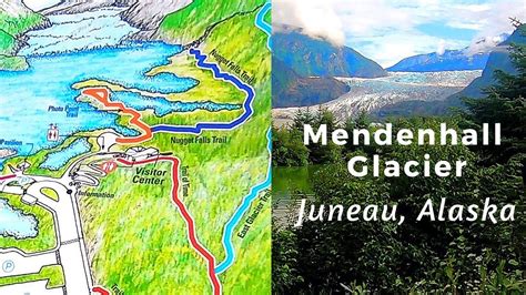 BREATHTAKING Mendenhall Glacier In Juneau Alaska And Nugget Falls