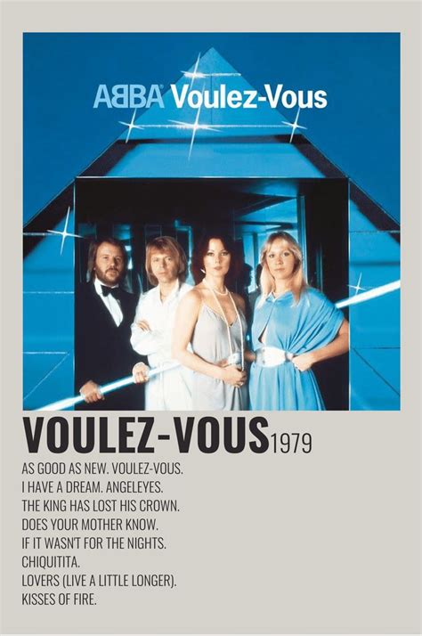 Voulez Vous By Abba Album Wall Art