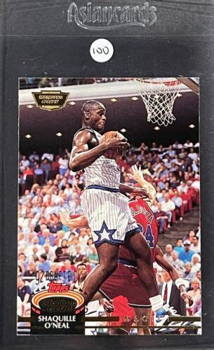 Topps Stadium Club Members Only Shaquille O Neal