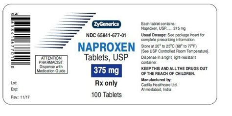 Naproxen Tablets Fda Prescribing Information Side Effects And Uses