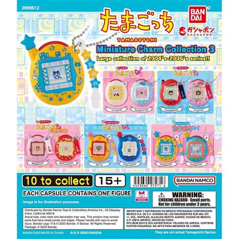 Tamagotchi Miniature Charm Collection Gashapon Hobbies And Toys Toys