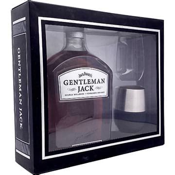 Jack Daniel S Gentleman Jack Tennessee Whiskey Gift Set With Stainless