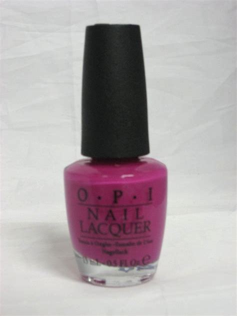 OPI Polish NL E46 Ate Berries In The Canaries Manicure Pedicure