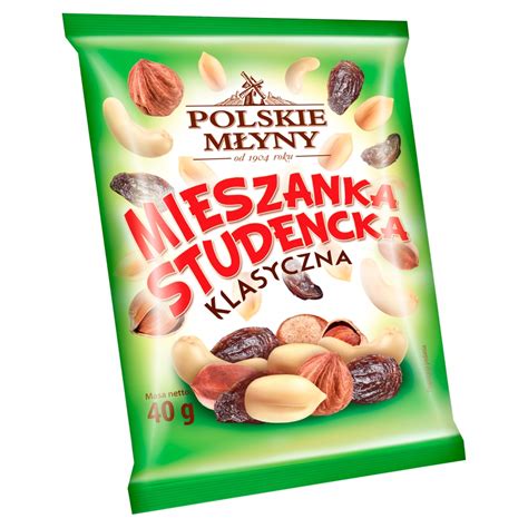 Mieszanka Studencka Klasyczna Orzechy Rodzynki 40g 11861597455 Allegro Pl