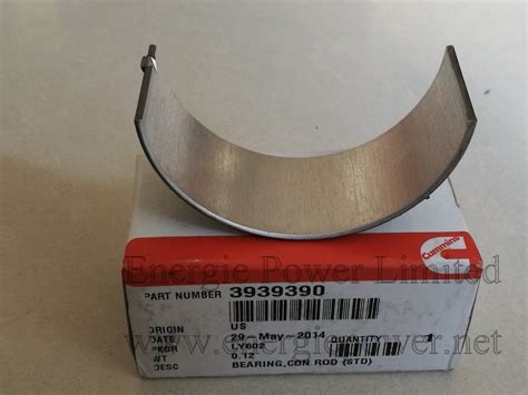 3939390 Bearing Con Rod Std | Cummins Engine Parts