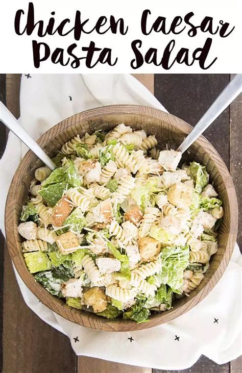 Pasta Salad With Chicken Artofit