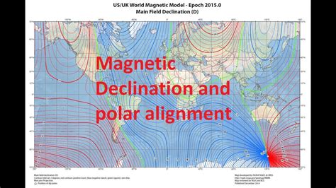 Magnetic Declination And Polar Alignment Youtube