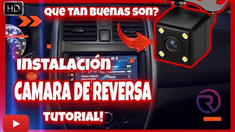 Como INSTALAR Camara De Reversa NISSAN VERSA YouTube