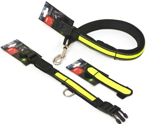 Osta Active Canis Led Pet Collar Kaulapanta Huomiovalolla Musta Vihre