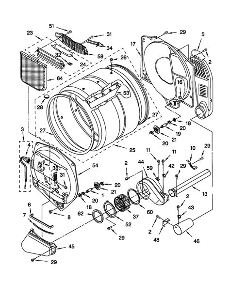 Wiring Diagram For Kenmore Dryer Model 110 Wiring Diagram Schematic