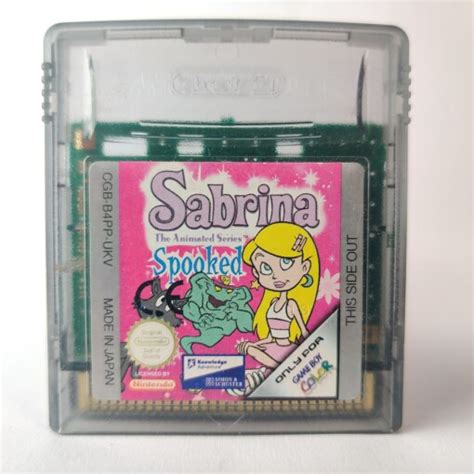 Sabrina The Animated Series Spooked Game Boy Color