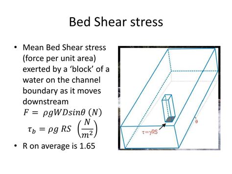 Ppt Bed Shear Stress Powerpoint Presentation Free Download Id2643096