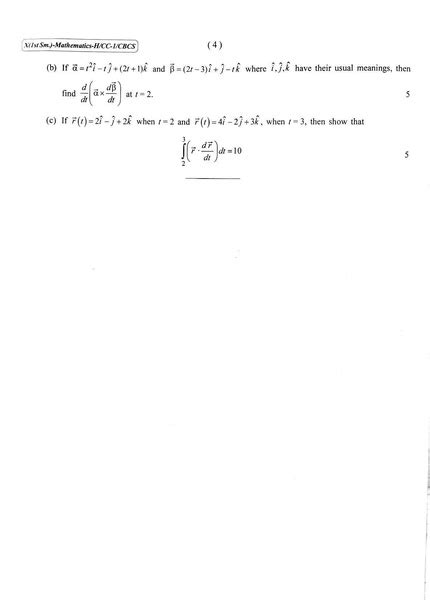 File Cu 2022 B Sc Honours Mathematics Semester 1 Paper Cc 1 Qp Pdf