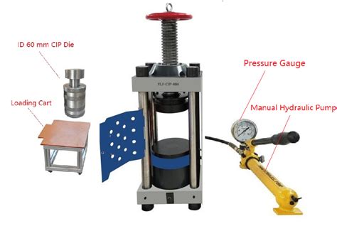 100T Electric Cold Isostatic Pressing CIP With ID 60 OFF