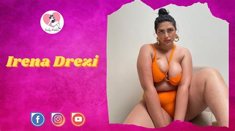 Irena Drezi Irish Curvy Plus Size Model Fashion Style Outfits Idea Lifestyle Biography