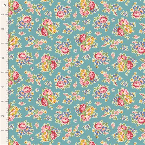 Tilda Jubilee Sue Teal Kraft Daze