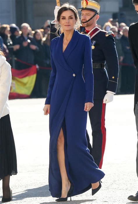 Todos Los Estilismos De La Reina Letizia Durante La Pascua Militar