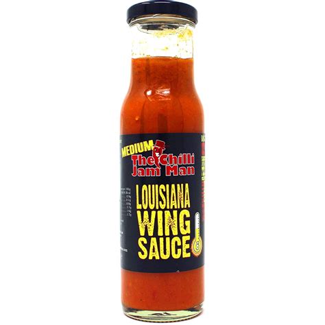 The Chilli Jam Man Louisiana Wing Sauce Dr Burnöriums Hot Sauce Emporium