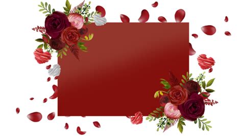 Rose Borders Png Picture Rose Border Red Rose Lace Png Image For