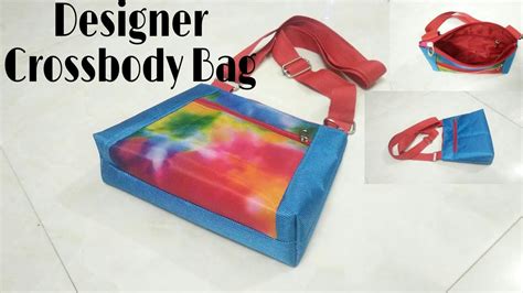 Diy Designer Crossbody Sling Bag Tutorial By Anamika Mishra Youtube