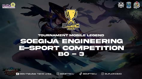 SEEC 2022 DAY 3 MOBILE LEGENDS TOURNAMENT SEMIFINAL BEM FT UNIKA