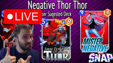 Negative Thor Thor Lunch Live Stream Come Hang Out And Chat Marvel