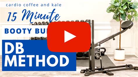 Minute Booty Burning Db Method Workout Cardio Coffee And Kale