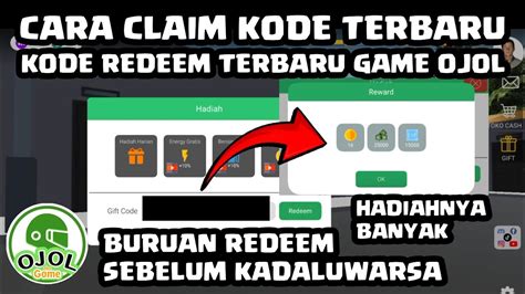 Cara Claim Kode Redeem Game Ojol Terbaru Kode Redeem Ojek Online The