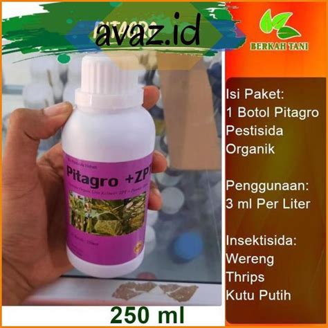 Jual Pitagro 250 Ml Insektisida Nabati Plus Zpt Shopee Indonesia