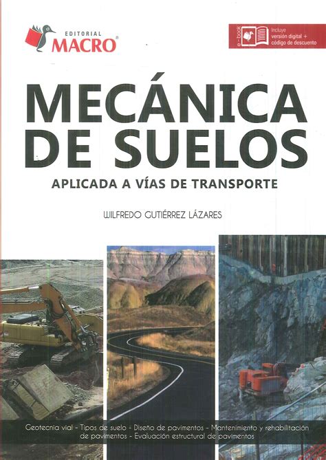 Mecánica de suelos aplicada a vías de transporte Ediciones Técnicas