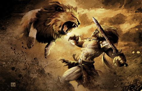 The Mighty Blog Of Hercules Nemean Lion Vs Hercules