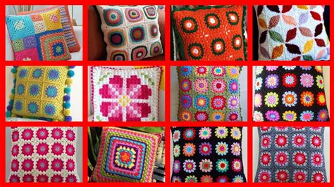 Marvelous Hand Crochet Cushion Covers Design Ideas Youtube