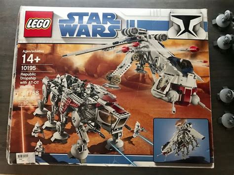 LEGO - Star Wars - 10195 - Set Republic dropship with AT-OT - Catawiki