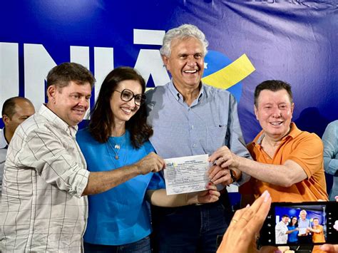 União Brasil filia prefeita de Porangatu evento contou ainda