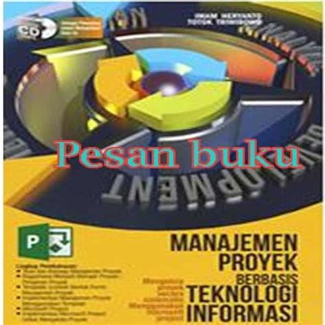 Promo Jual Buku Manajemen Proyek Berbasis Teknologi Informasi