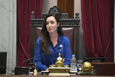 Victoria Villarruel Lleg La Hora De Sacar La Mugre Del Senado Sin