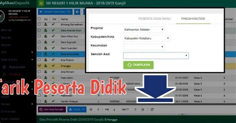 Cara Menarik Kembali Peserta Didik Yang Sudah Dikeluarkan Di Dapodik