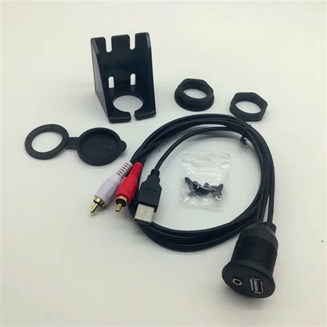 Car Dash Mount Installation Waterproof Cable Install Usb Port In Car