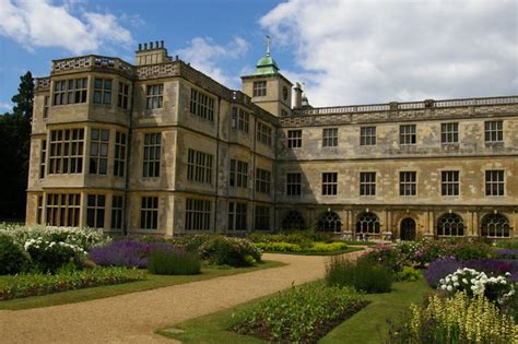 Audley End East Front Of The House And Christopher Hilton