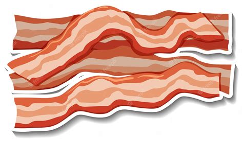 Bacon Slices Clip Art Library