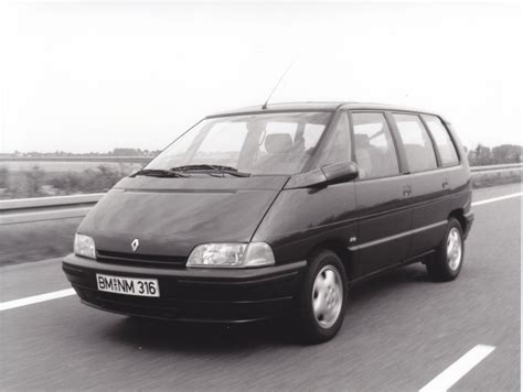 Photography Art Collectibles Black White Renault Espace Mini Van