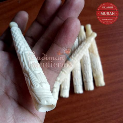 Jual Pipa Rokok Ukir Naga Dari Tulang Sapi Full Kab Sumedang